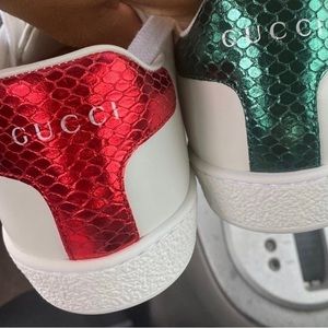 Gucci sneakers .. great used condition with box but no receipt